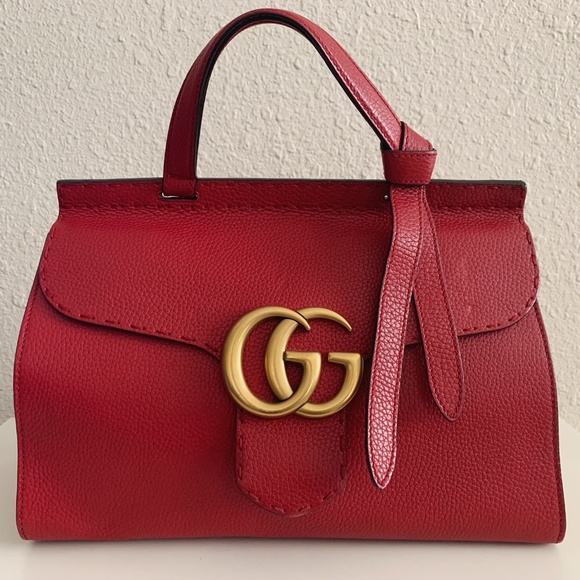 gucci marmont small top handle